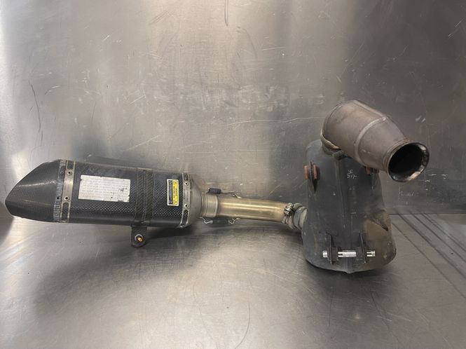 Hovedbilde KTM DUKE 125 2017 Eksosanlegg akrapovic