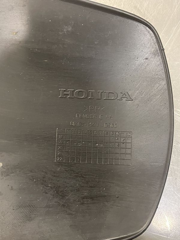 Honda CB 650RA 2020 Bakskjerm